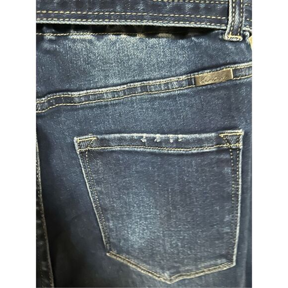 Women’s Kancan Paper Bag High waist Belted Elastic waist Jeans Size Medium - Picture 6 of 9